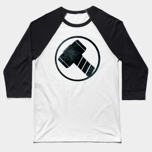 Metal Thor's Hammer T-Shirt Baseball T-Shirt